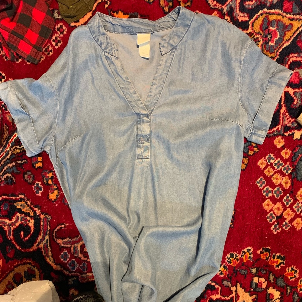 Denim dress